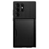 Etui Spigen Slim Armor CS na Samsung Galaxy S22 Ultra - czarne