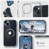Etui Spigen Ultra Hybrid Mag z MagSafe na iPhone 14 przezroczysto-szare