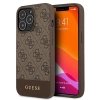 Etui Guess 4G Stripe Collection na iPhone 13 Pro / iPhone 13 - brązowe