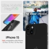 Etui Spigen Ultra Hybrid Mag z MagSafe na iPhone 15 - szare