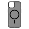 Etui Decoded Transparent Grip Case z MagSafe do iPhone 15 - szaro-czarne