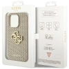 Etui Guess Perforated 4G Glitter na iPhone 15 Pro Max - złote