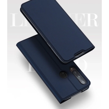 DUX DUCIS Skin Pro kabura etui pokrowiec z klapką Huawei P40 Lite E czarny