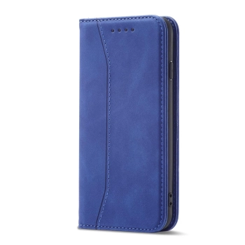 Magnet Fancy Case etui do iPhone SE 2022 / SE 2020 / iPhone 8 / iPhone 7 pokrowiec portfel na karty kartę podstawka niebieski