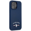 Etui U.S. Polo Assn. Silicone Collection na iPhone 13 Pro / iPhone 13 - granatowe