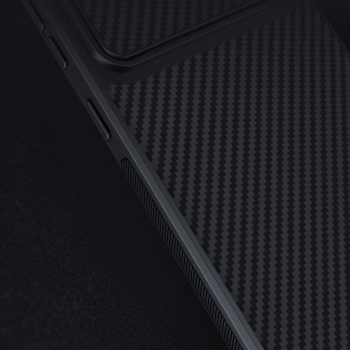 Nillkin Synthetic Fiber S Case etui Samsung Galaxy S23 pokrowiec osłona na aparat czarne