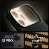 Etui Spigen Optik Armor Mag z MagSafe na iPhone 15 Pro - ciemnozielone