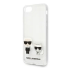 Etui Karl Lagerfeld Karl&Choupette na iPhone 7 / 8 / SE 2020 / SE 2022 - przezroczyste