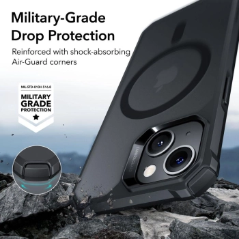 ESR AIR ARMOR HALOLOCK MAGSAFE IPHONE 13 / 14 FROSTED BLACK