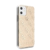 Etui Guess 4G Glitter na iPhone 11 / Xr - złote