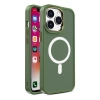 Magnetyczne etui z MagSafe Color Matte Case do iPhone 14 - zielone