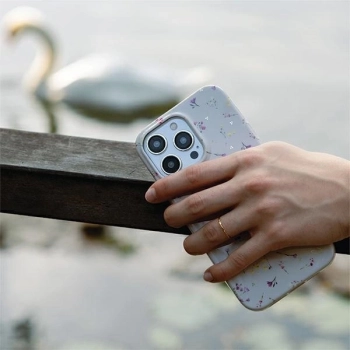 Etui UNIQ Coehl Prairie na iPhone 15 Pro - beżowe