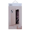 Etui UNIQ Lino Hue MagSafe na iPhone 13 - różowe