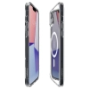 Etui Spigen Ultra Hybrid Mag z MagSafe na iPhone 14 - przezroczysto-białe