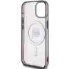 Etui Karl Lagerfeld IML Karl's Head MagSafe do iPhone 15 Plus - przezroczyste