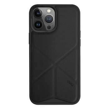 Etui UNIQ Transforma Magclick Charging na iPhone 14 Pro Max - czarne