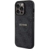 Etui Guess 4G Collection Leather Metal Logo MagSafe na iPhone 14 Pro Max - czarne