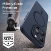 Etui ESR Cloud Halolock MagSafe na iPhone 15 Pro Max - niebieskie
