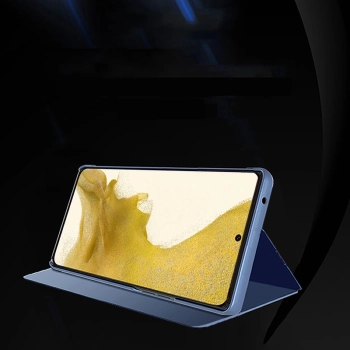 Clear View Case etui do Samsung Galaxy S23 pokrowiec z klapką czarne