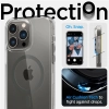 Etui Spigen Ultra Hybrid Mag z MagSafe na iPhone 14 Pro - przezroczysto-grafitowe