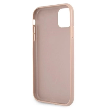 Etui Guess 4G Big Metal Logo na iPhone 11 / Xr - różowe