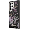 Etui Guess Flower Collection na Samsung Galaxy S23 Ultra - czarne