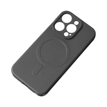 Silikonowe magnetyczne etui iPhone 13 Pro Silicone Case Magsafe - czarne