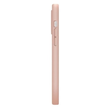 Etui UNIQ Lino na iPhone 13 Pro Max - różowe