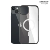 Etui PanzerGlass ClearCase z MagSafe antybakteryjne na iPhone 14 Plus / 15 Plus - przezroczysto-czarne