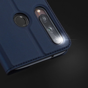 DUX DUCIS Skin Pro kabura etui pokrowiec z klapką Huawei P40 Lite E czarny