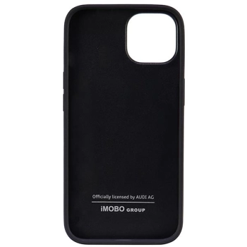 Etui Audi Synthetic Leather na iPhone 14 - czarne