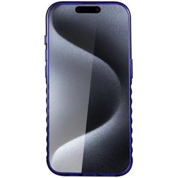 Etui Audi IML MagSafe na iPhone 15 Pro - niebieskie