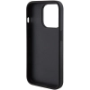 Etui Guess Grip Stand 4G Triangle Strass na iPhone 15 Pro Max - czarne