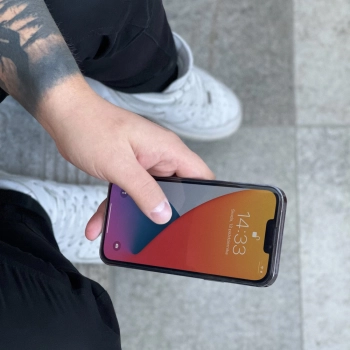 Wozinsky Full Cover Flexi Nano folia szklana szkło hartowane z ramką iPhone 13 mini przezroczysty
