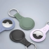 Dux Ducis zestaw 4x silikonowe etui brelok zawieszka case do lokalizatora Apple AirTag (4 kolory: czarny, zielony, różowy, niebieski)