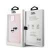 Etui Karl Lagerfeld Silicone Karl&Choupette MagSafe na iPhone 15 / 14 / 13 - różowe
