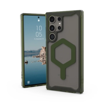 Etui UAG Plyo Pro Magnet do Samsung Galaxy S24 Ultra 5G z modułem magnetycznym - przezroczysto-zielone