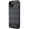 Etui Guess GCube Stripes MagSafe na iPhone 14 - czarne