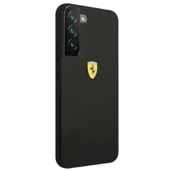 Etui Ferrari On Track Silicone na Samsung Galaxy S22+ - czarne