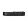 iCarer Case Leather pokrowiec etui z naturalnej skóry do iPhone 14 Pro Max czarny (WMI14220708-BK) (kompatybilne z MagSafe)