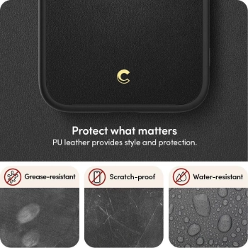 Etui Spigen Cyrill Kajuk Mag z MagSafe na iPhone 14 Plus - czarne