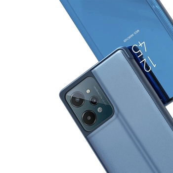 Clear View Case etui Realme C31 pokrowiec z klapką czarne