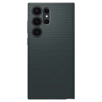 Etui Spigen Liquid Air na Samsung Galaxy S23 Ultra - ciemnozielone