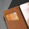 Dux Ducis Skin X2 etui Samsung Galaxy S23 pokrowiec z klapką portfel podstawka brązowe