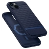 Etui Caseology Parallax Mag z MagSafe na iPhone 14 Plus - granatowe