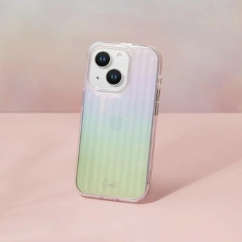 Etui Uniq Coehl Linear na iPhone 14 - opalizujące
