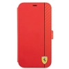 Etui Ferrari On Track Carbon Stripe na iPhone 13 Pro / iPhone 13 - czerwone