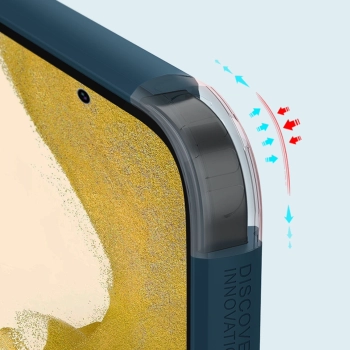 Nillkin Super Frosted Shield Pro etui Samsung Galaxy S23+ pancerny pokrowiec + podstawka na telefon zielone
