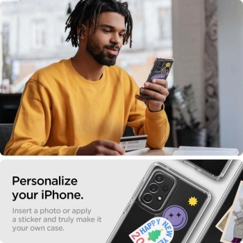 Etui Spigen Ultra Hybrid na Samsung Galaxy A53 5G - przezroczyste