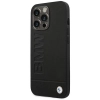 Etui BMW Leather Stamp na iPhone 14 Pro - czarne